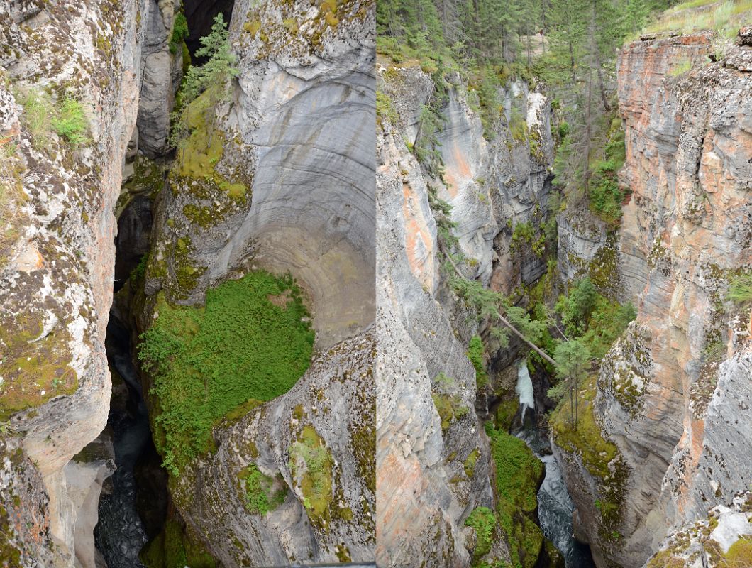 26 First Views of Maligne Canyon Near Jasper